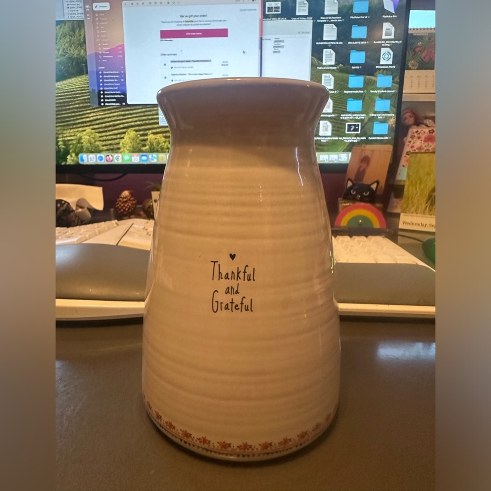 LIKE NEW NATURAL LIFE Artisan Bouquet Vase